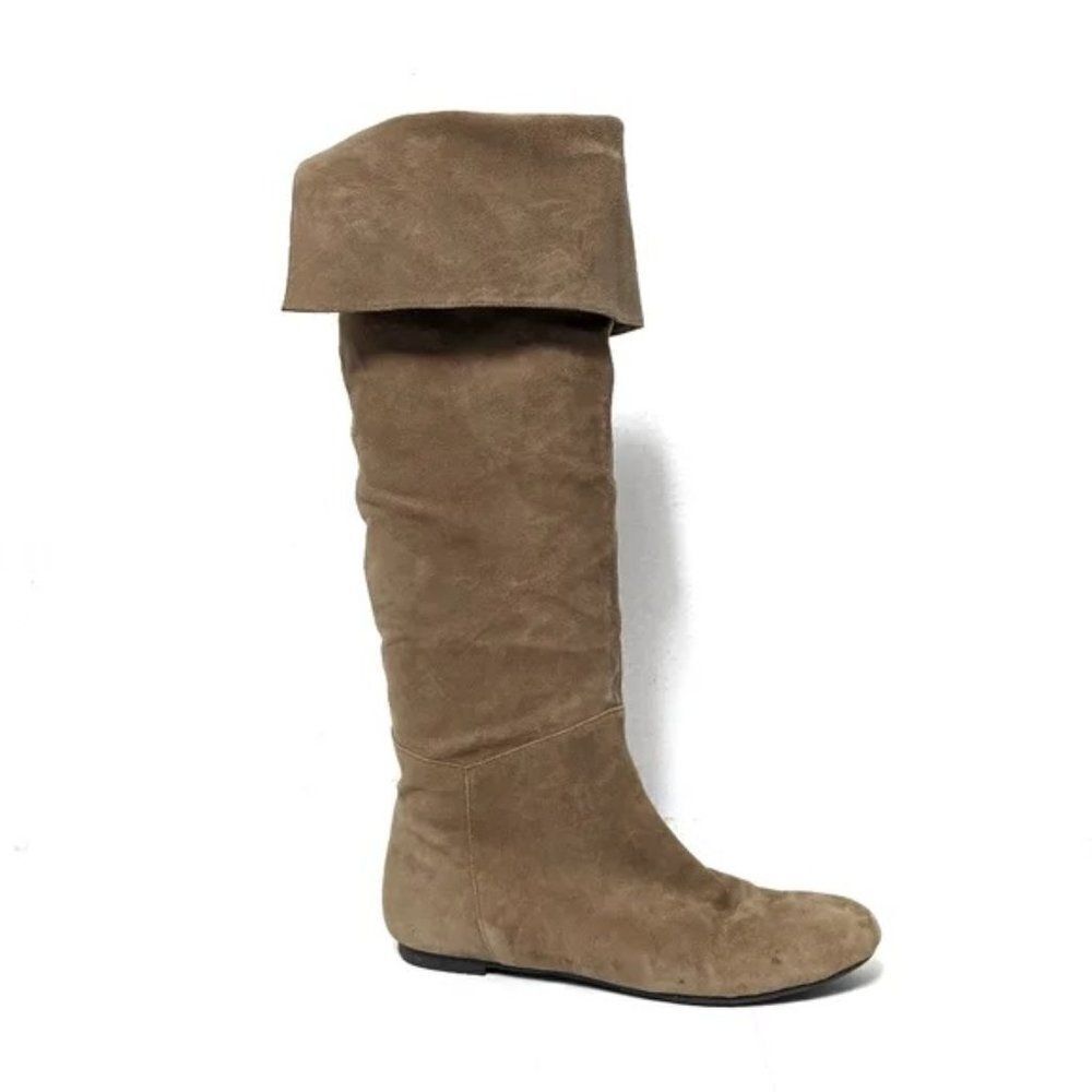 SAM EDELMAN Suede Over Knee Jackson Boots 6.5